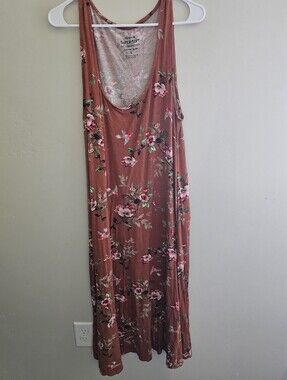 torrid Rose-Brown Floral Maxi Dress